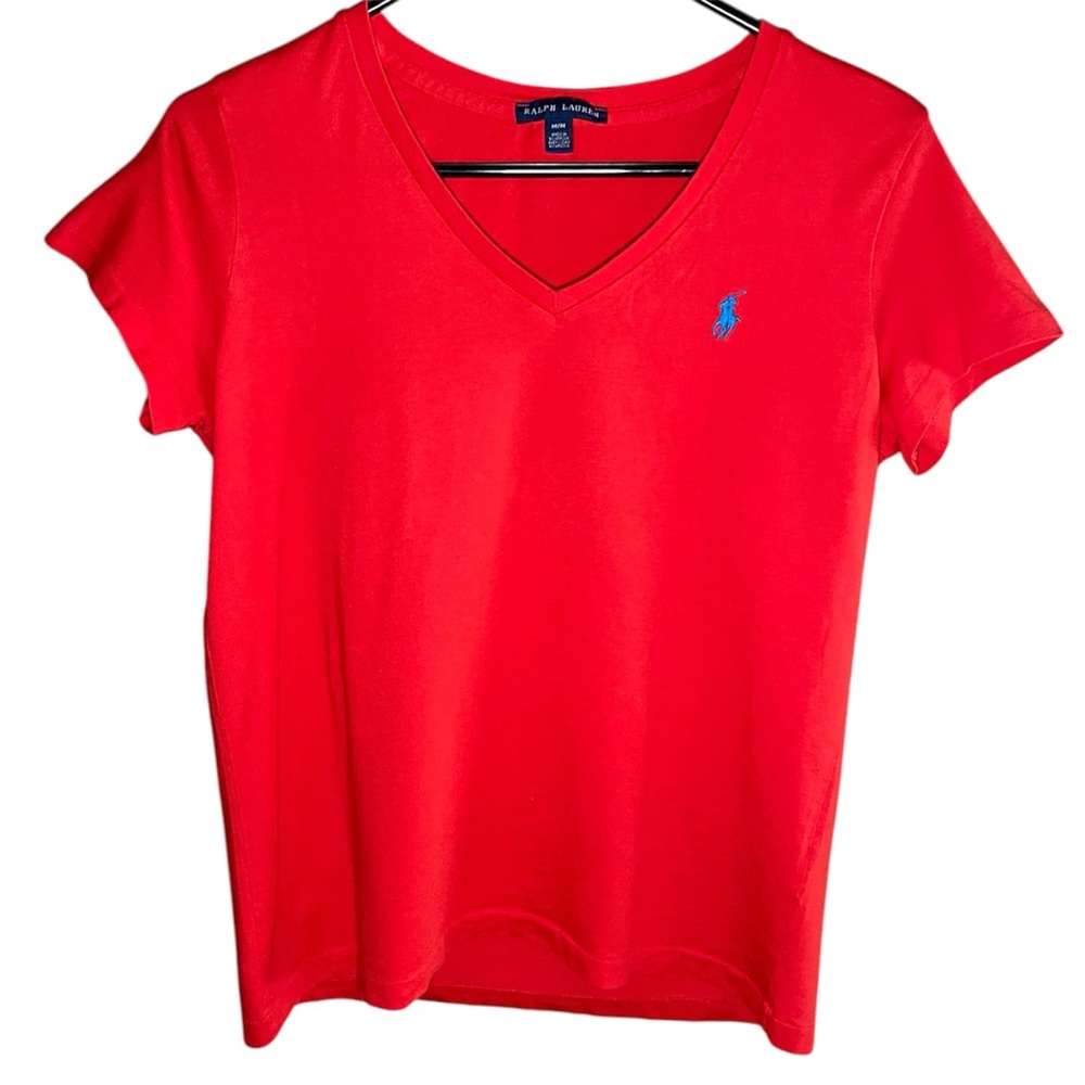 Ralph Lauren Women's V-Neck Tee